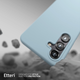 Панель Etteri Silicone Case do Samsung Galaxy S25 Light blue (GSM190284) - зображення 6