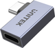 Adapter Unitek USB4 90 Degree Space Grey (A1040GY01) - obraz 2