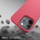 Etui plecki Etteri Silicone Mag do Apple iPhone 13 6.1 Raspberry (GSM185999) - obraz 8