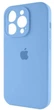 Чохол Silicone Premium case з захистом камери для iPhone 15 Pro Full Camera Protective blue 1916 - изображение 3