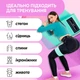 Фитнес резинки тканевые набор 3 шт + чехол в подарок резинки нескользящие эластичные эспандеры для тренировки ног и рук спортивные резинки для фитнеса и спорта - изображение 2