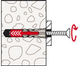 Дюбель Fischer DuoPower 10 х 50 мм 50 шт. (535456) - зображення 14