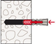 Дюбель Fischer DuoPower 6 х 50 мм 100 шт. (4048962262179) - зображення 10
