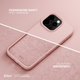 Etui plecki Etteri Silicone Mag do Apple iPhone 15 Pro Max 6.7 Light pink (GSM185993) - obraz 5
