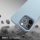 Etui plecki Etteri Silicone Mag do Apple iPhone 15 Pro Max 6.7 Light blue (GSM185984) - obraz 8
