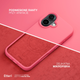 Etui plecki Etteri Silicone Mag do Apple iPhone 16 Plus 6.7 Raspberry - obraz 5