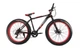 Велосипед E-motion Fatbike 26"х4.0 чорно-червоний - зображення 1