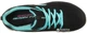 Жіночі кросівки Skechers 12615 BKTQ 36 (6) 23 см Чорно-бірюзові (190872503232) - зображення 6
