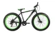 Велосипед E-motion Fatbike 26"х4.0 чорно-зелений (00001) - зображення 1
