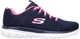 Женские кроссовки Skechers 12615 NVHP 39 (9) 26 см Синие (190872800621) - изображение 1