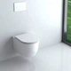 Унитаз подвесной Devit Art 3.0 3030140W безободковый Vortex Flush с сиденьем Soft Close дюропласт белый матовый - изображение 5
