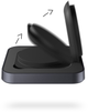 Бездротовий зарядний пристрій Zens Magnetic Nightstand Charger Black (8720618634405) - зображення 3