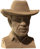 Puzzle 3D - konstruktor Cartonic 3D Puzzle Chuck Chuck Norris Kartonowy (4820191132825) - obraz 5