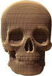 3D пазл-конструктор Cartonic 3D Puzzle Skull Картонний (4820191132948) - зображення 1