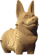 Puzzle 3D - konstruktor Cartonic 3D Puzzle Corgi Kartonowy (4820191132986) - obraz 1