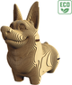 Puzzle 3D - konstruktor Cartonic 3D Puzzle Corgi Kartonowy (4820191132986) - obraz 3