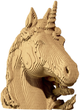 3D пазл-конструктор Cartonic 3D Puzzle Unicorn Картонний (4820191133105) - зображення 3