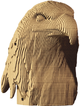 Puzzle 3D - konstruktor Cartonic 3D Puzzle Eagle Orzeł Kartonowy (4820191133129) - obraz 1