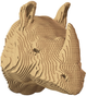 3D пазл-конструктор настінний Cartonic 3D Puzzle Rhino Картонний (4820191133686) - зображення 4