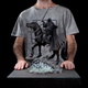 Statua Iron Studios LORD OF THE RINGS Nazgul on Horse Deluxe - Skala 1/10 (Władca Pierścieni) 42,5 cm (618231953561) - obraz 2