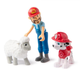 Kolekcjonerskie figurki Paw Patrol Marshal, Farmer Al i Owca (681147067998) - obraz 3