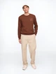 Свитшот на флисе мужской GAP 382493909 L Коричневый (1159844518) - изображение 3