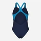 Купальник слитный женский Arena Scratchy Swimsuit V Back 010264-780 44 Синий/Голубой (3468337637752) - изображение 4