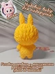 Labubu Лабубу мини игрушка Lavka коллекционная фигурка экслюзивный выпуск подарок для детей для коллекции 3D печать желтый 2608254202 - изображение 3