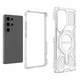 Захисний чохол Deexe Clear Bibercas для Samsung Galaxy S25 Ultra (S938) - Purple - зображення 5