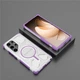 Захисний чохол Deexe Clear Bibercas для Samsung Galaxy S25 Ultra (S938) - Purple - зображення 7