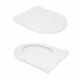 Унітаз підвісний Qtap Swan безободковий Ultra Quiet з сидінням Soft-close QT16335179W - изображение 8