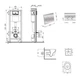 Инсталляция 4 в 1 Qtap Nest Swan Хром (QT16335180W48203) - изображение 2