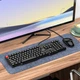 Комплект клавиатуры с мышкой Hoco GM16 1200 DPI, Black - изображение 4