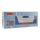 Ігрова клавіатура TWolf T60 Blue Switch. Blue-White - зображення 2