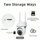 БЕСПРОВОДНАЯ IP КАМЕРА CAMERA WHITE DCD 100 TUYA APP КОМНАТНАЯ (5644-600560673) - изображение 2