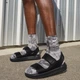Мужские сандалии Nike Calm Sandal FJ6044-001 41 (8US) 26 см Black/Black-Black (197593812421) - изображение 2