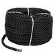 Веревка Polyester 3 strand rope 10mm*30m black - изображение 1