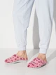 Женские домашние тапочки утепленные меховые с закрытым носком Inblu ETAC0100 36 22 см Розовые (ROZ6501063928) - изображение 2