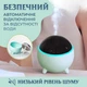 Увлажнитель воздуха с подсветкой Happy Life Ball Shape Essential Oil Diffuser аромадифузор комнатный увлажнитель для дома 300ml Бирюзовый - изображение 2