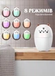 Комнатный увлажнитель воздуха для дома с подсветкой Happy Life USB Humidifier увлажнитель воздуха для детей 220ml Белый - изображение 5