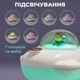 Увлажнитель воздуха для детей с подсветкой Happy Life комнатный увлажнитель для дома с функцией аромадифузора 2 Вт 220 мл Белый - изображение 5
