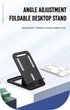 Подставка для телефона XO C73 Foldable Black (C73_Black) - изображение 4