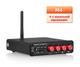 Усилитель Douk Audio M4 многозонный 4-канальный 50Вт*4 - поддержка Line-Out и Line-in Bluetooth USB Цвет Чёрный - изображение 1