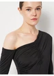 Боди лонгслив H&M S Черный 1198932 - изображение 4