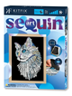 Zestaw dla kreatywności Sequin Art Blue Premium Kitfix White Cat (5905935810715) - obraz 7