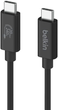 Kabel Belkin Connect USB 4 240W + 20 Gbps 2 m Black (INZ004BT2MBK) - obraz 3