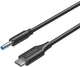 Kabel Unitek USB-C - DC Jack 4.5 x 3.0 mm do HP 65W 1.8 m Black (C14117BK-1.8M) - obraz 2