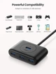 USB-хаб (розгалужувач/концентратор) на 4 порти UGREEN CR113 USB 3.0 HUB 1m Black (20291) - зображення 3