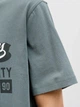 Футболка хлопковая длинная мужская Jack & Jones 12279535 L Stormy Weather (5715717520820) - изображение 6