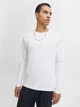 Лонгслив мужской Jack & Jones 12279538 L White (5715719712995) - изображение 3